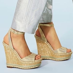 JLO JENNIFER LOPEZ Wedge Sandal
